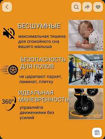 Колеса/Ролики на кресло/стул/мебельные д64мм, шток д11мм Донецк