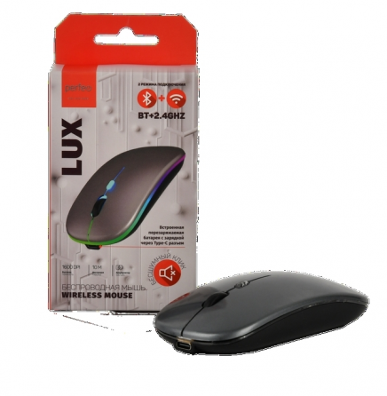 Мышка Perfeo беспроводная LUX, 4 кн. Донецк