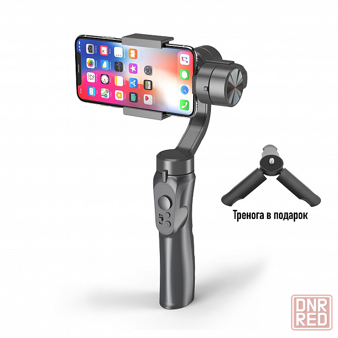 Стабилизатор видео Eken H4 для смартфона, электронный стедикам телефона Донецк - изображение 1