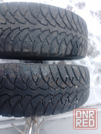 Продам две зимние покрышки R 15 разнобой. Донецк - изображение 6