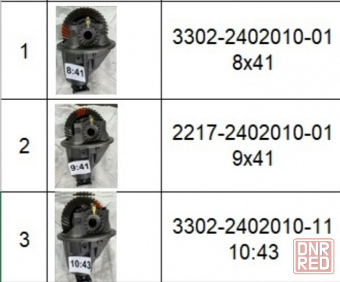 Редуктор на газель 9*41 (новый) Донецк - изображение 4