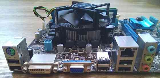 Asus P8H61-M LE Socket 1155 + DDR3 4+2Gb 1333MHz + Intel Core i3-2100 3.1 GHz + кулер - комплект Донецк