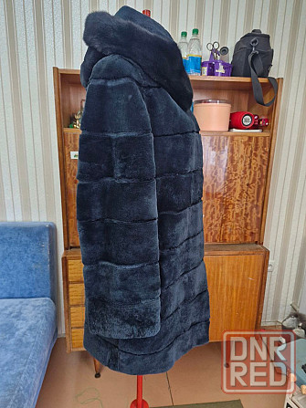 р.48-50 Новая шубка из меха бобрика с капюшоном Макеевка - изображение 4