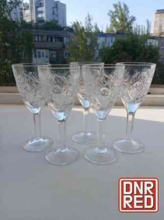 Хрустальные рюмочные фужеры ссср Донецк