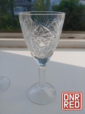 Хрустальные рюмочные фужеры ссср Донецк - изображение 2