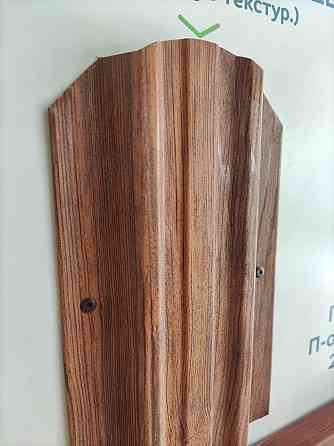 Штакетник металлический - лучшее решение для забора, разные формы, цвета и под дерево от производите Донецк