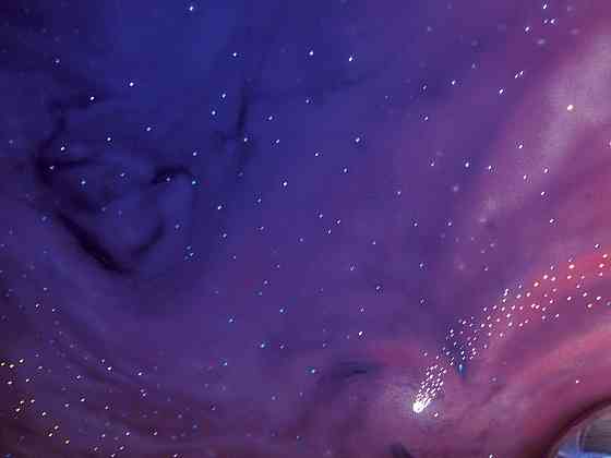 Светодиодное Освещение. Звёздное небо. Многоцветная RGB лента. Проект и Монтаж Донецк