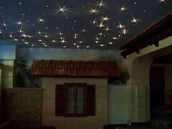 Светодиодное Освещение. Звёздное небо. Многоцветная RGB лента. Проект и Монтаж Донецк