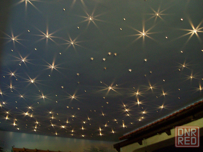 Светодиодное Освещение. Звёздное небо. Многоцветная RGB лента. Проект и Монтаж Донецк - изображение 6