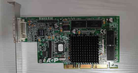 Раритетная видеокарта AGP Number Nine GeForce 2 M64 32 SDRAM Донецк