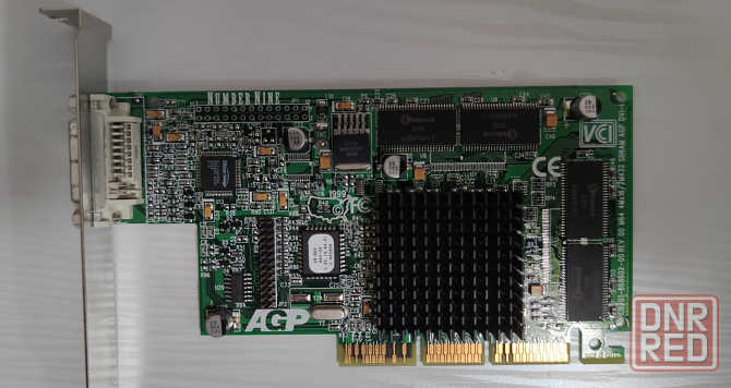 Раритетная видеокарта AGP Number Nine GeForce 2 M64 32 SDRAM Донецк - изображение 2