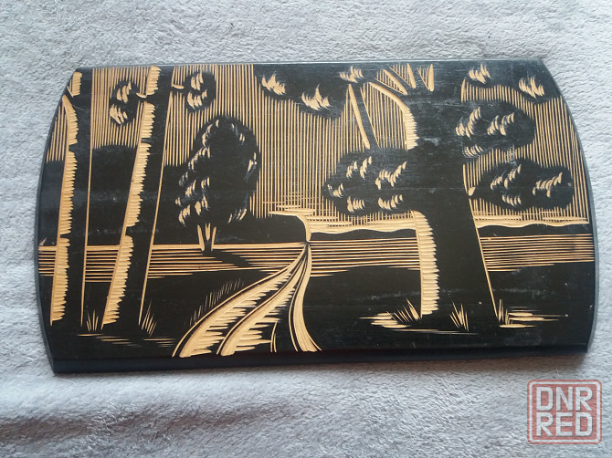 продам деревянную картину ссср Донецк - изображение 1