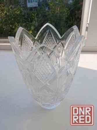 Хрустальная ваза времён ссср Донецк