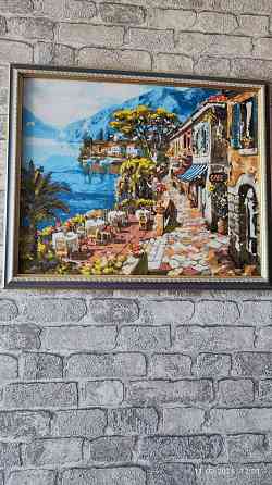 Картина "Уютный дворик" Донецк