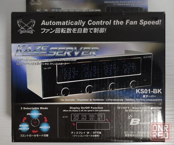 Реобас SCYTHE Black KAZE Server Донецк - изображение 1