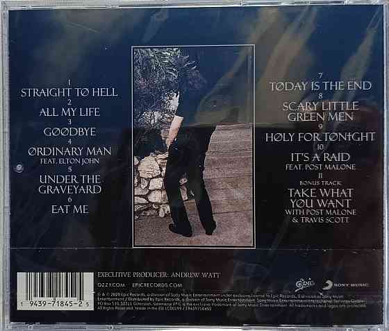 CD диск Ozzy Osbourne - Ordinary Man - Донецк