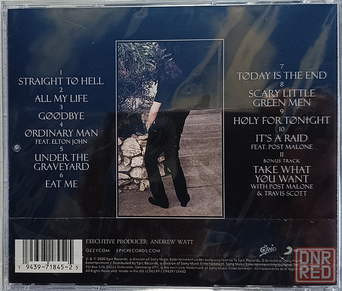 CD диск Ozzy Osbourne - Ordinary Man - Донецк - изображение 2