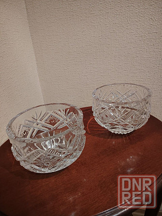 салатники хрустальные 2 шт Донецк - изображение 3