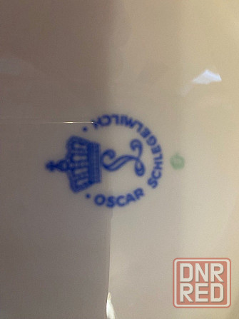 Антикварное фарфоровое блюдо на ножке, Германия, нач. XX века Донецк - изображение 5