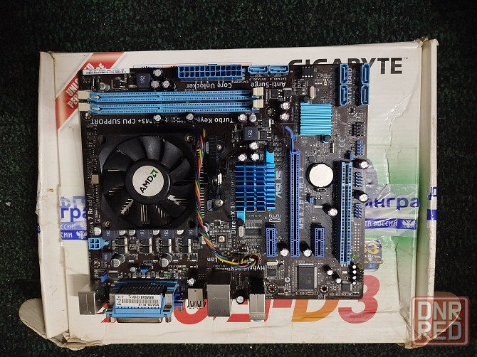 Материнская плата Асус m5a78-m lx+ fx4300 Донецк - изображение 1