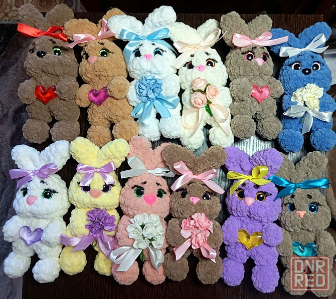 Плюшевые зайчики Донецк - изображение 1
