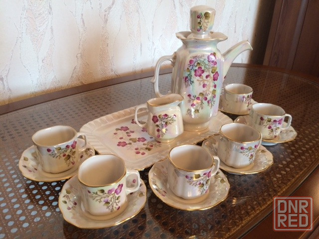 кофейный сервиз Коростень 6 персон Донецк - изображение 1