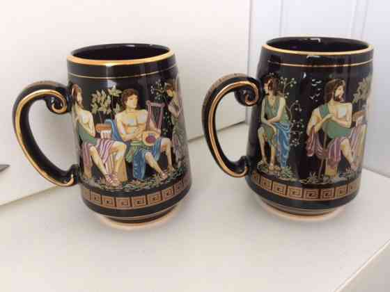 кружка большая 1 л (пивная) производства Греция - 2 шт. Донецк