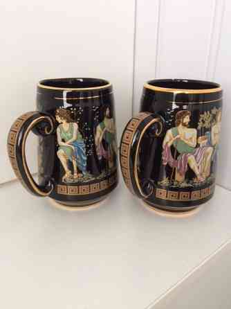 кружка большая 1 л (пивная) производства Греция - 2 шт. Донецк