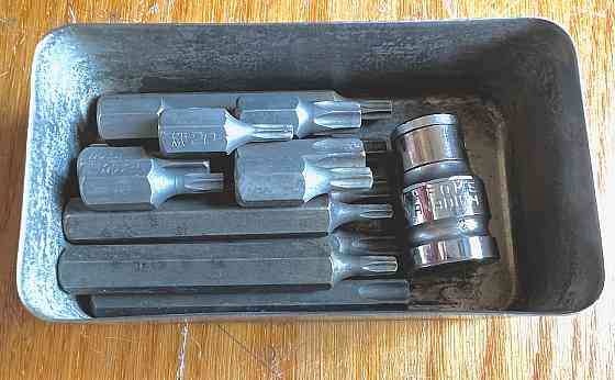 Биты торкс (звёздочки) , набор Т20 - Т55 Донецк