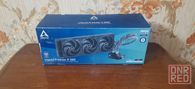 Система жидкостного охлаждения Arctic Liquid Freezer II 360 Донецк - изображение 1