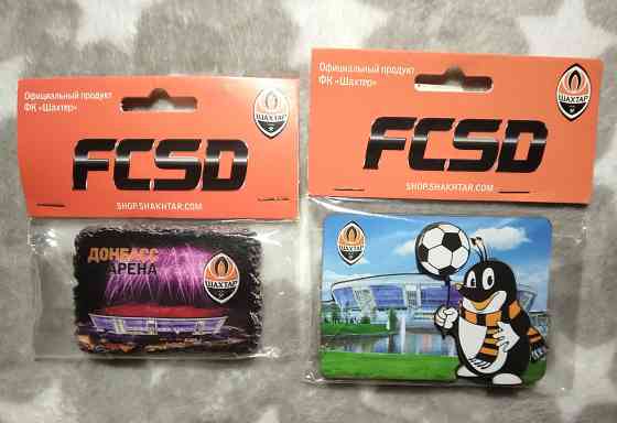 Магнит сувенирный Донбасс Арена (оф.продукт Фк "Шaxтёp") Донецк