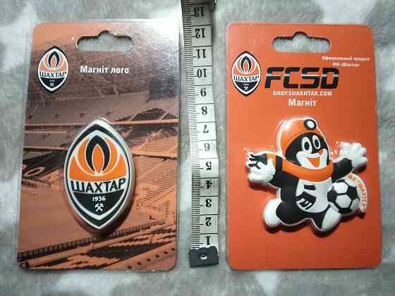 Магниты сувенирные ФK Шахтep Донецк