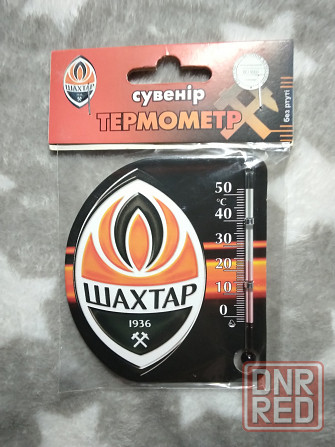 Термометр сувенирный ФK Шaхтeр Донецк - изображение 1