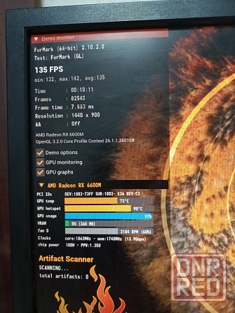 Видеокарта RX6600M Мариуполь - изображение 2