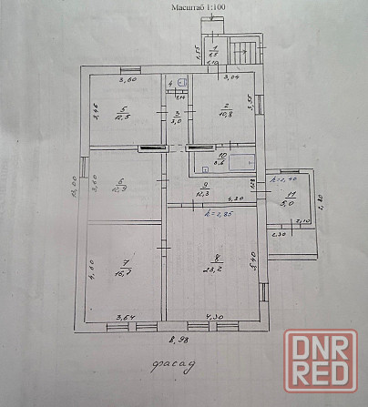 Продается добротный дом . Макеевка, Зеленый Мирный ( напротив школы 49 Макеевка - изображение 10