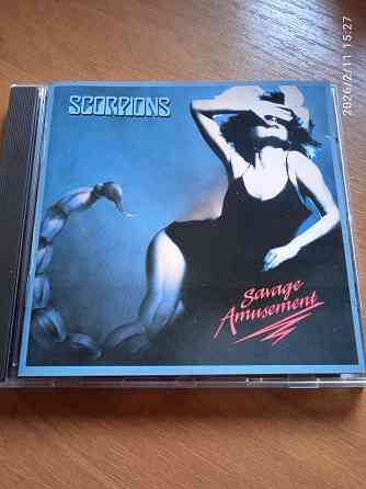 CD Scorpions - savage amusement ( W. Germany) Донецк