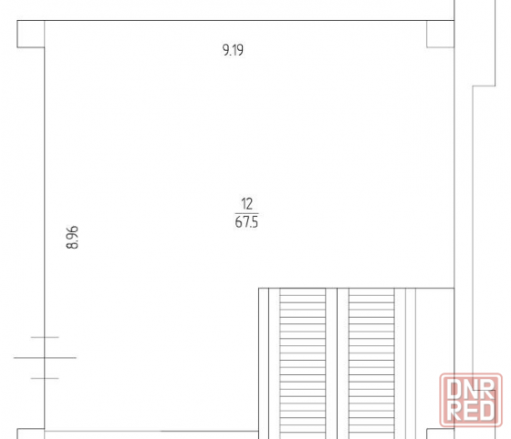 Аренда торговой площади 67,5 м2 в гипермаркете MOLOKO, бул. Шевченко 41 д Донецк