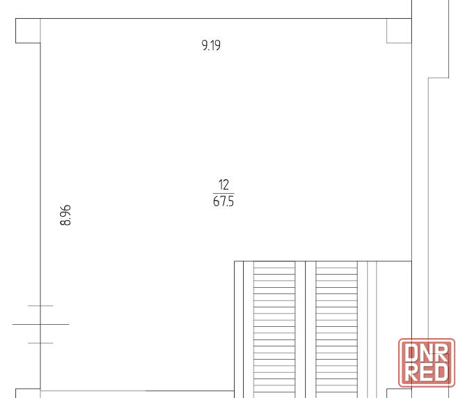 Аренда торговой площади 67,5 м2 в гипермаркете MOLOKO, бул. Шевченко 41 д Донецк - изображение 3
