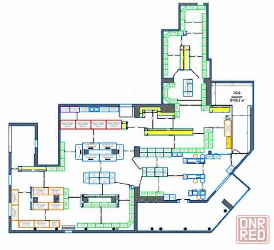 Аренда торгового помещения 25,7 м2, г. Макеевка, ул. Успенского 1 (MOLOKO) Макеевка