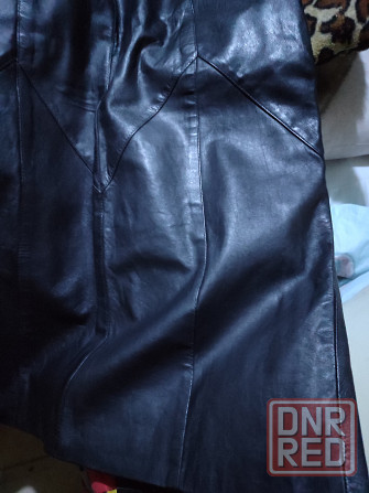 Костюм женский кожаный черного цвета Донецк - изображение 3