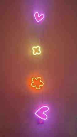 Неоновая вывеска Донецк