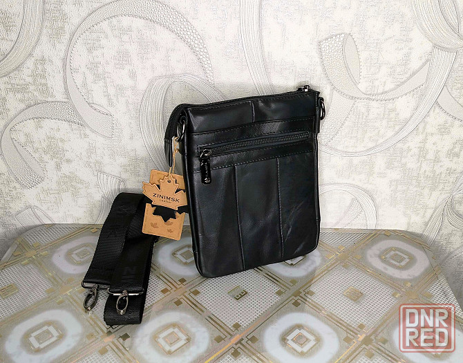 к 23 февраля сумка из натуральной кожи (22х18 см) Донецк - изображение 2