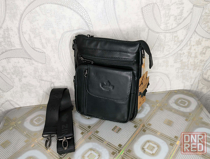 к 23 февраля сумка из натуральной кожи (22х18 см) Донецк - изображение 1