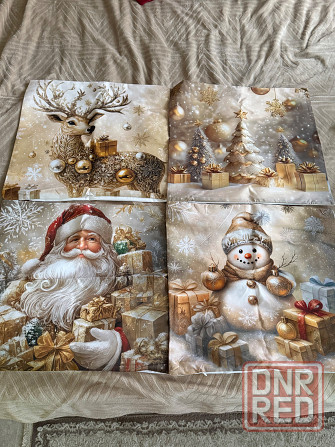 Наволочки декоративные новогодние Донецк - изображение 1
