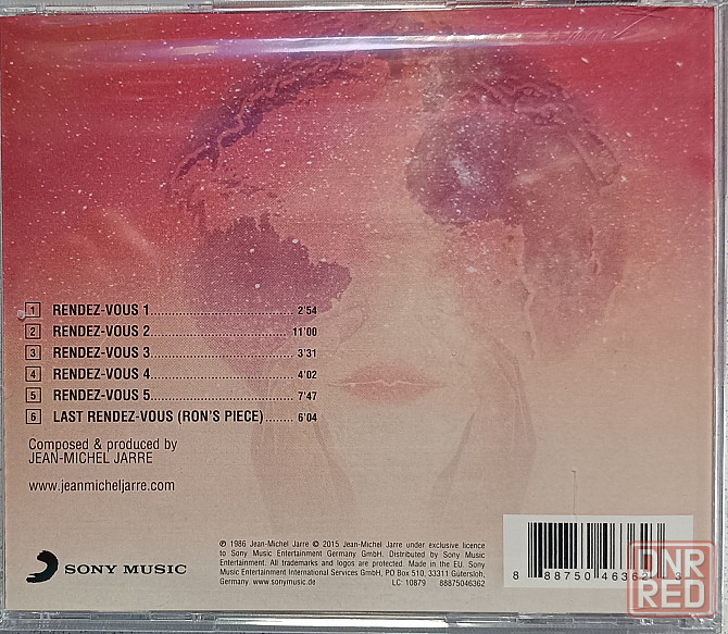CD диск Jean Michel Jarre - Rendez Vous - Донецк - изображение 2
