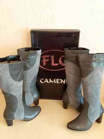 Сапоги женские новые натуральная замша Турция / Cameni размер 37,40 / тел-3320070 (телеграмм) Донецк