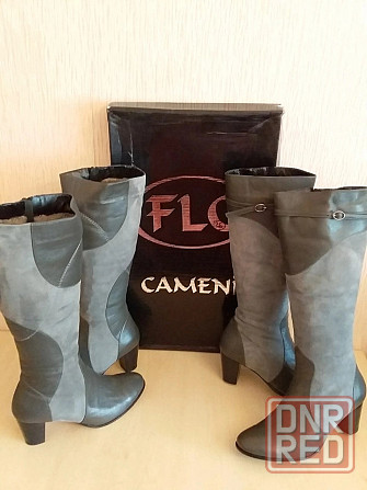 Сапоги женские новые натуральная замша Турция / Cameni размер 37,40 / тел-3320070 (телеграмм) Донецк - изображение 1