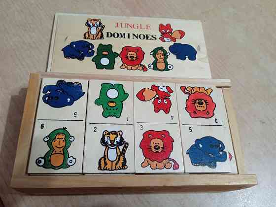 Домино детское деревянное Донецк