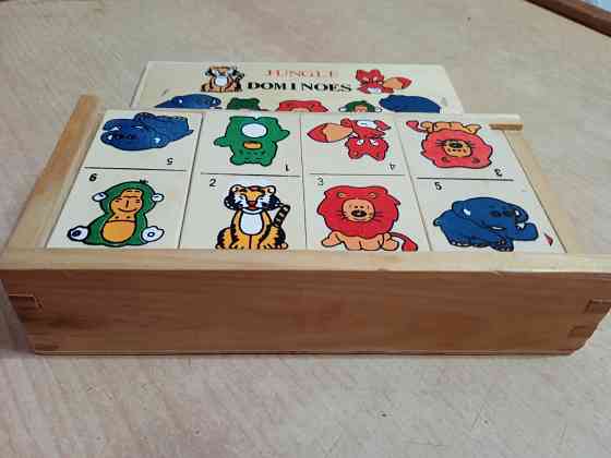 Домино детское деревянное Донецк
