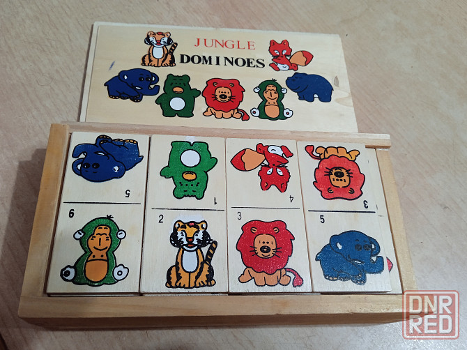 Домино детское деревянное Донецк - изображение 2